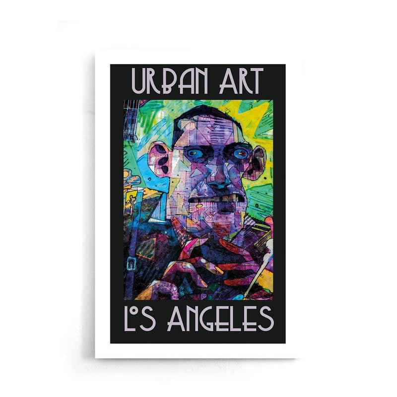 Los Angeles Graffiti Man - Walljar