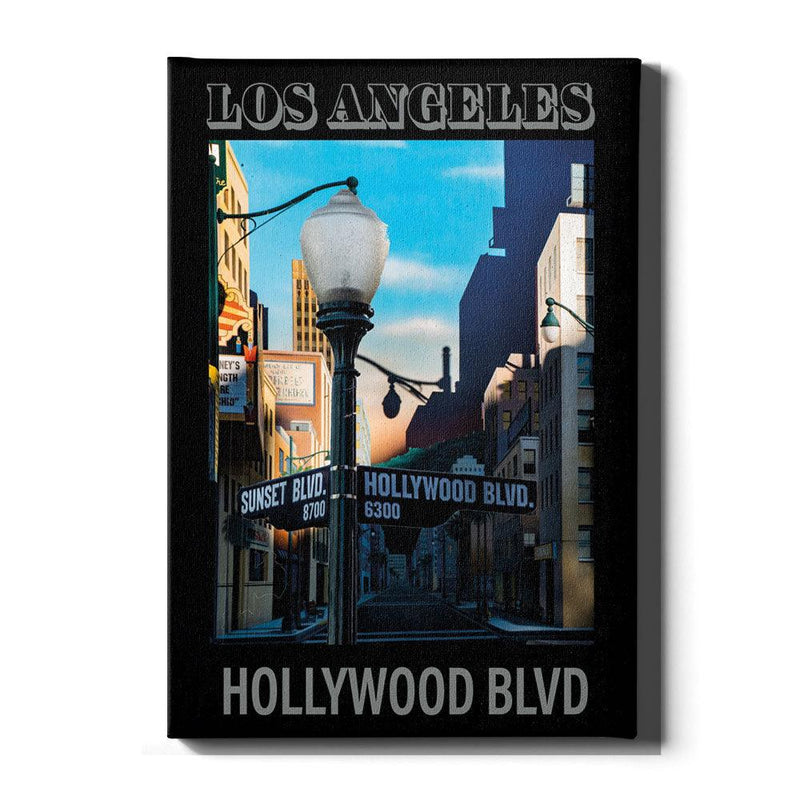 Los Angeles Hollywood BLVD - Walljar
