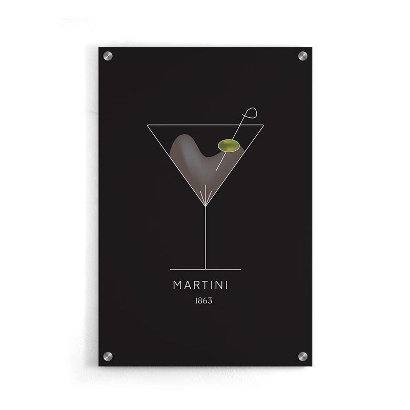 Martini Cocktail poster - Walljar