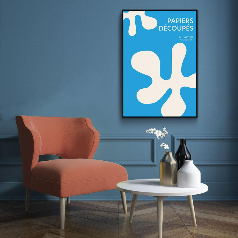 Matisse II - Blauw - Walljar