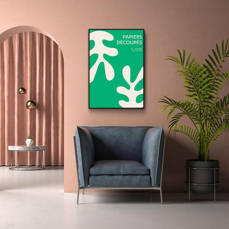 Matisse II - Groen - Walljar