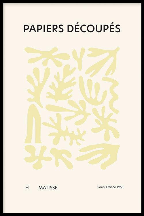 Matisse III - Geel - Walljar