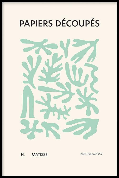 Matisse III - Groen - Walljar