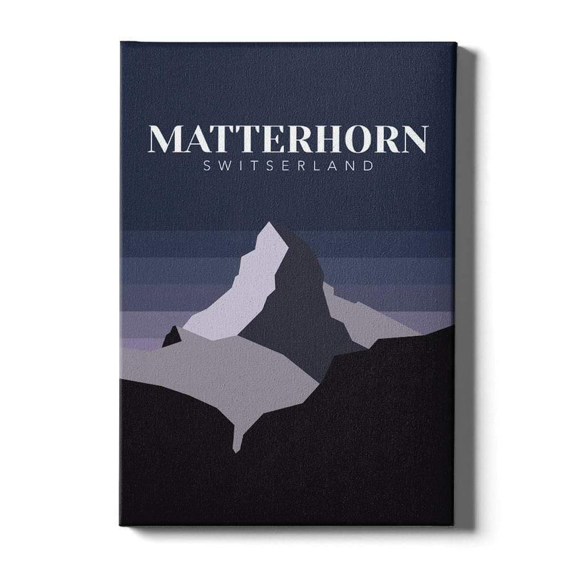 Matterhorn Switserland Night II poster - Walljar