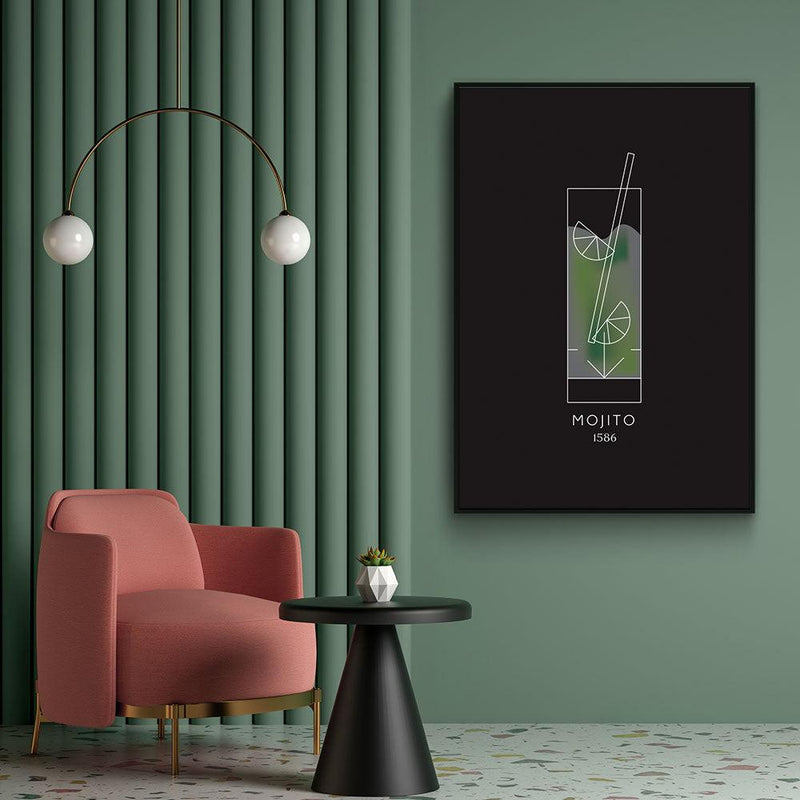Mojito Cocktail poster - Walljar