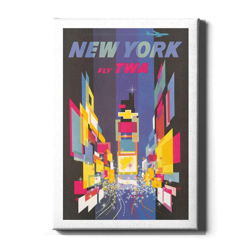 New York TWA Abstract - Walljar