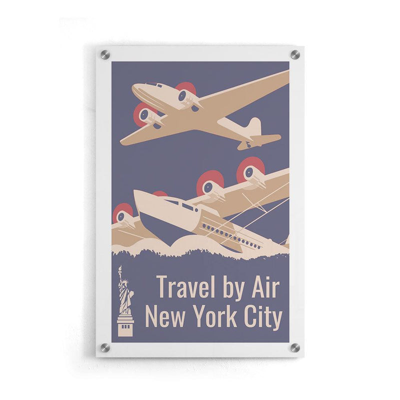 NYC Travel By Air - Walljar
