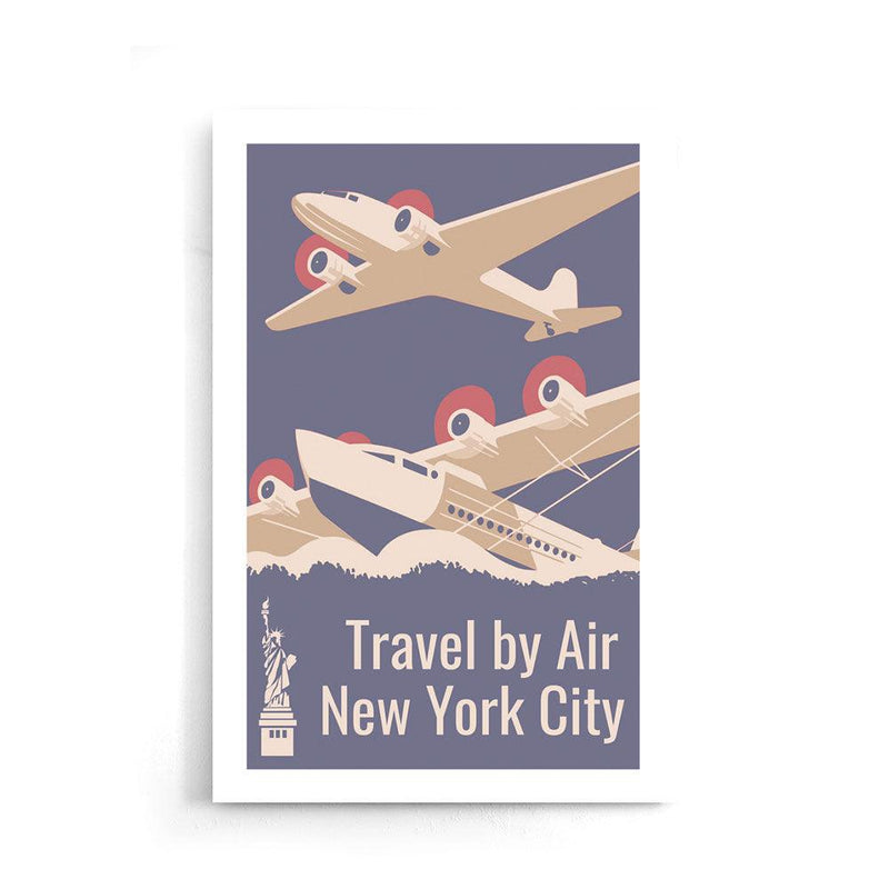 NYC Travel By Air - Walljar