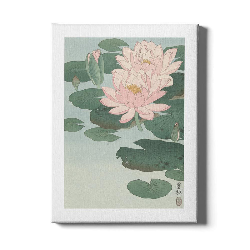 Water Lily op canvas