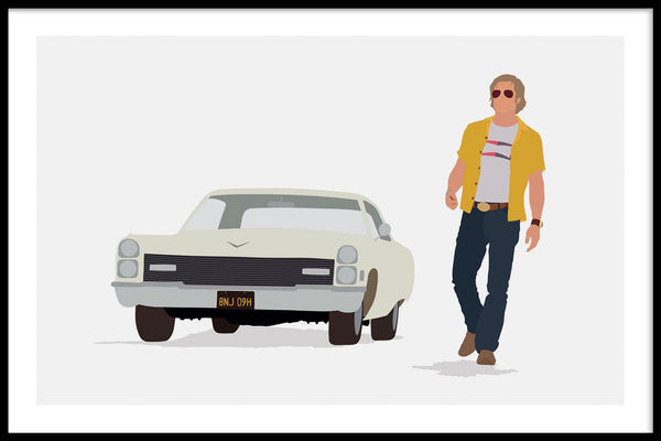 Once Upon A Time In Hollywood poster