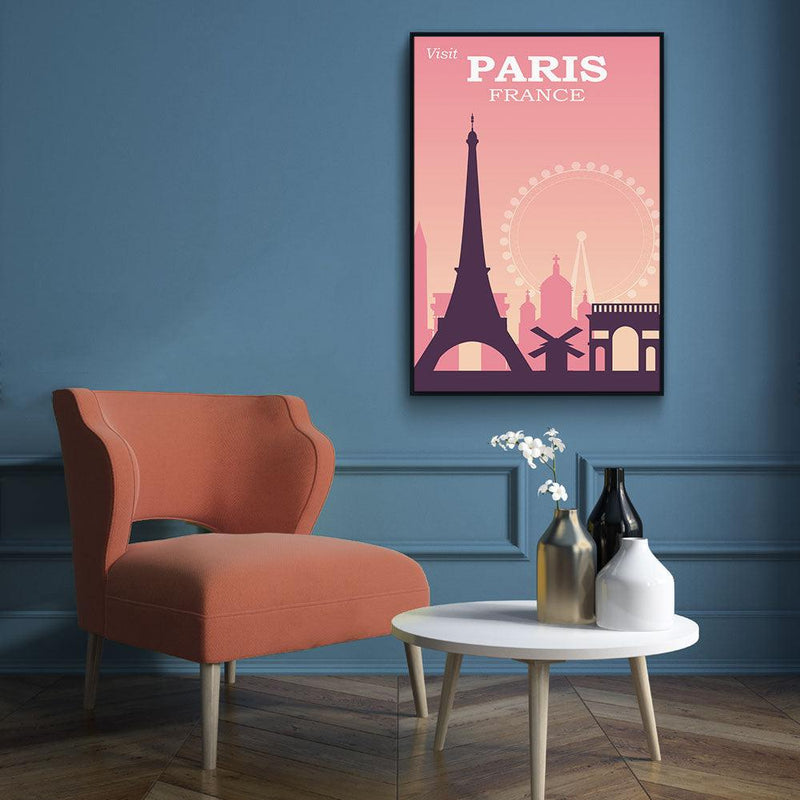 Paris Skyline - Walljar