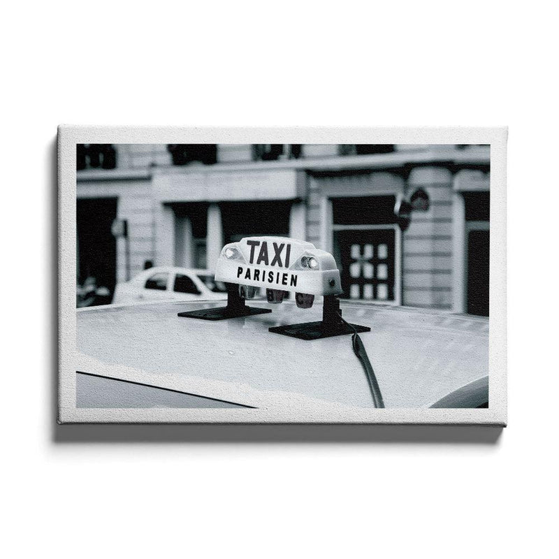 Paris taxi poster