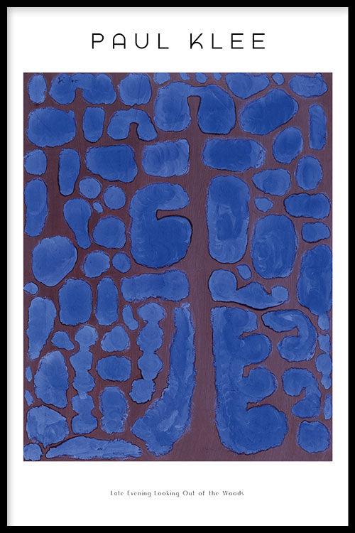 Paul Klee - Late Evening Looking Out of the Woods - Walljar