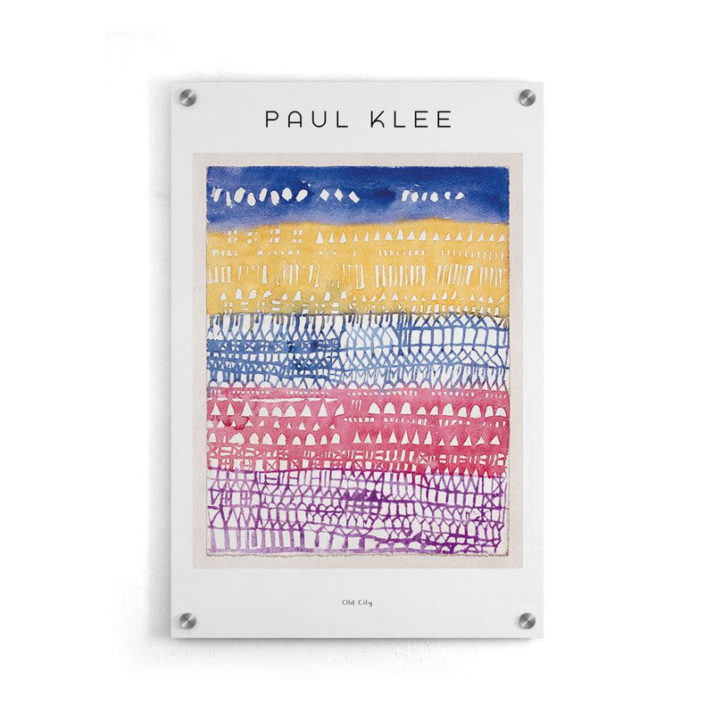 Paul Klee - Old City - Walljar