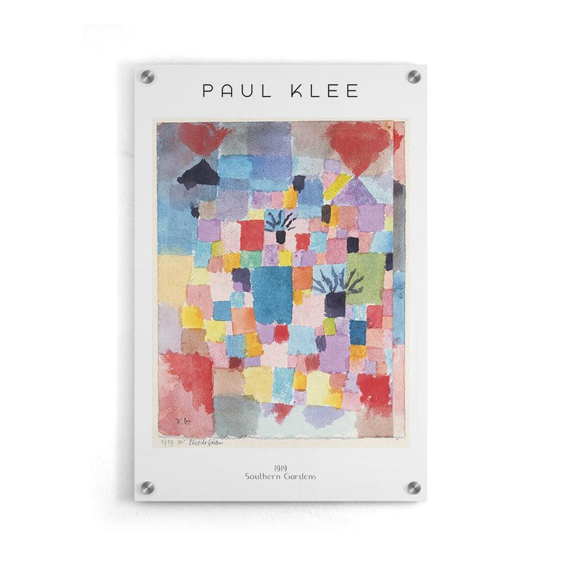 Paul Klee - Southern Gardens - Walljar