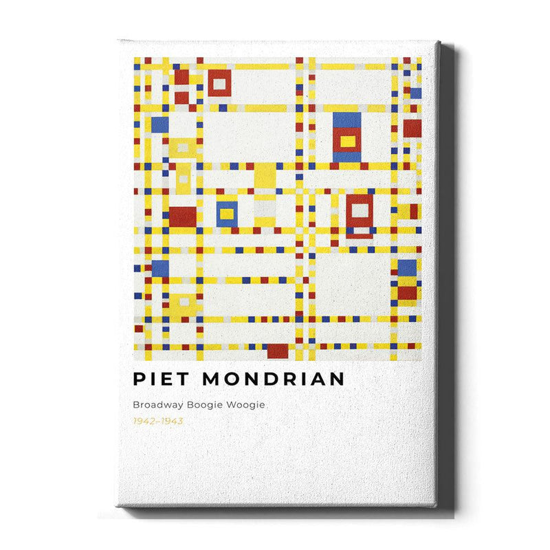 Piet Mondriaan - Broadway Boogie Woogie - Walljar