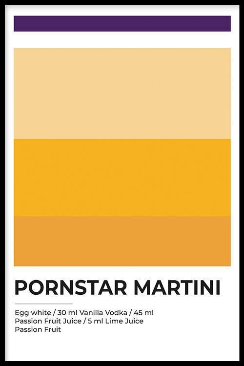 Pornstar Martini Abstract - Walljar