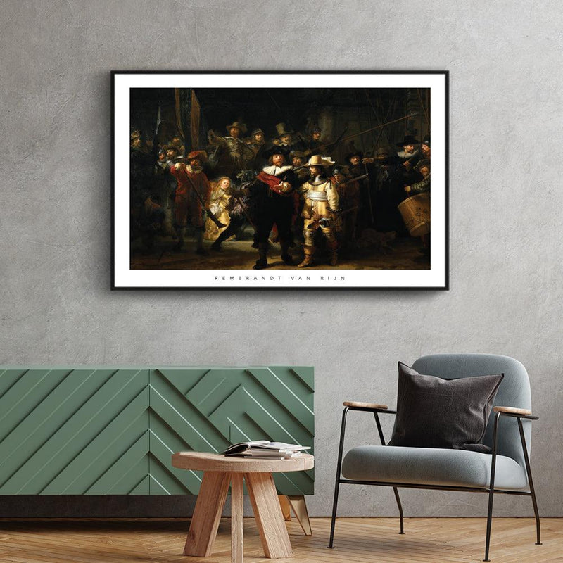 Rembrandt van rijn poster