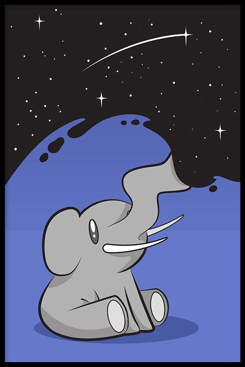 kinder poster olifant