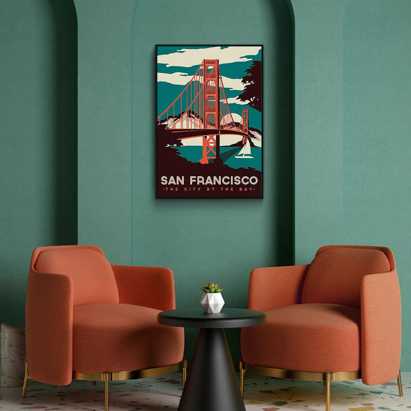 San Fransisco By The Bay - Walljar