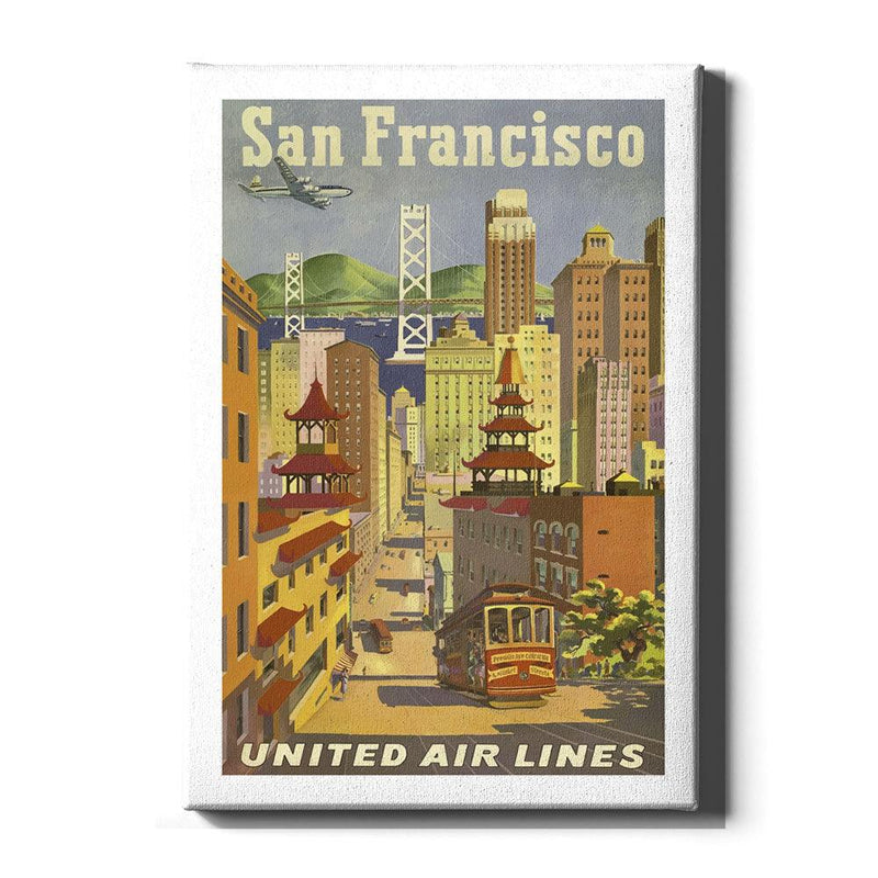 San Fransisco United Air Lines - Walljar