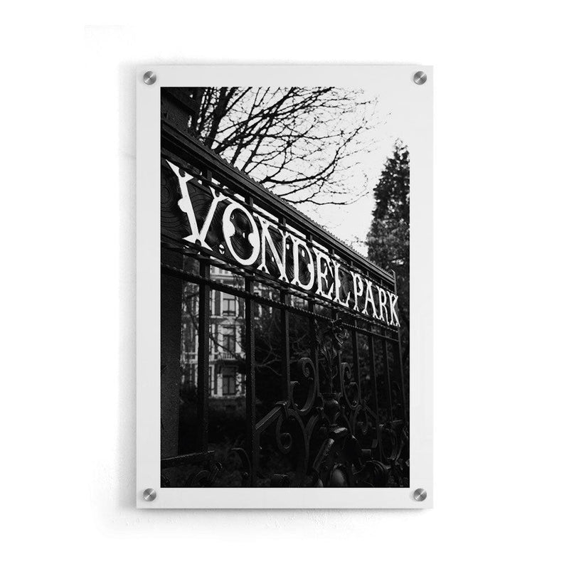 Sign of Vondelpark - Walljar