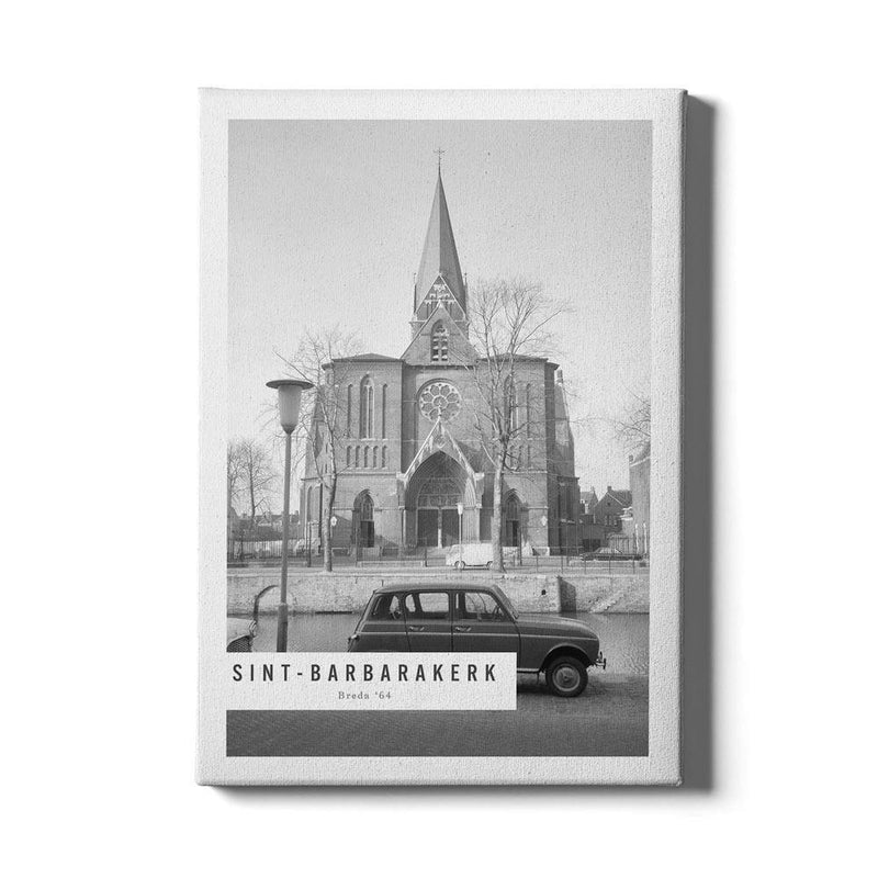 Sint-Barbarakerk '64 canvas
