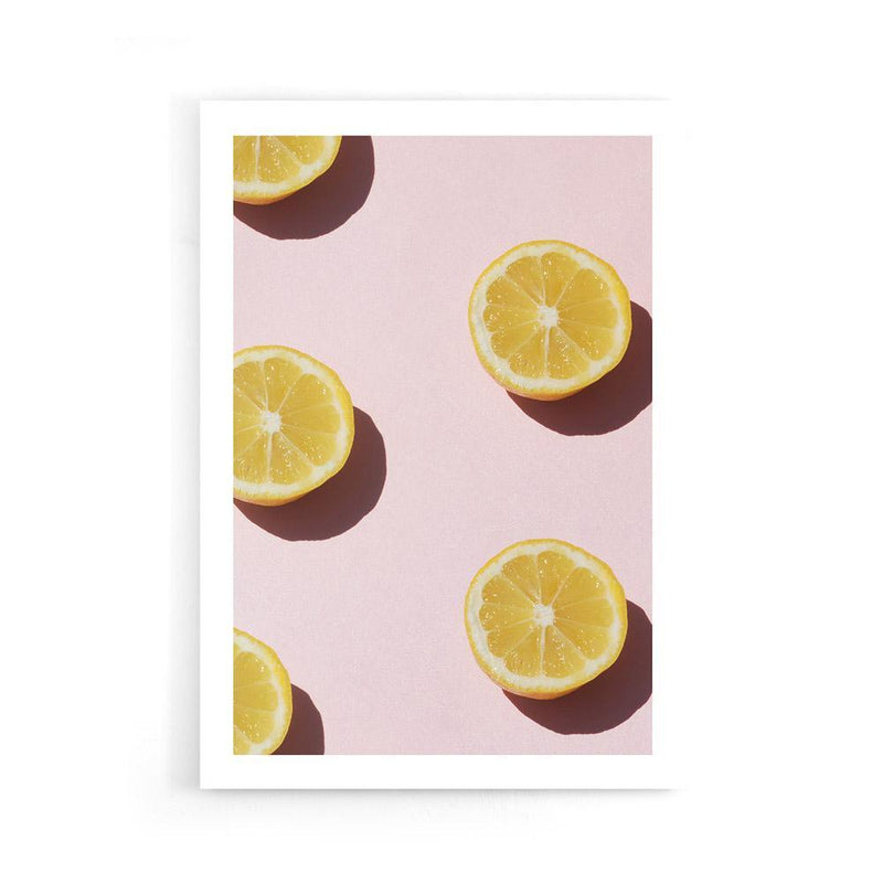 Sliced Lemons II poster