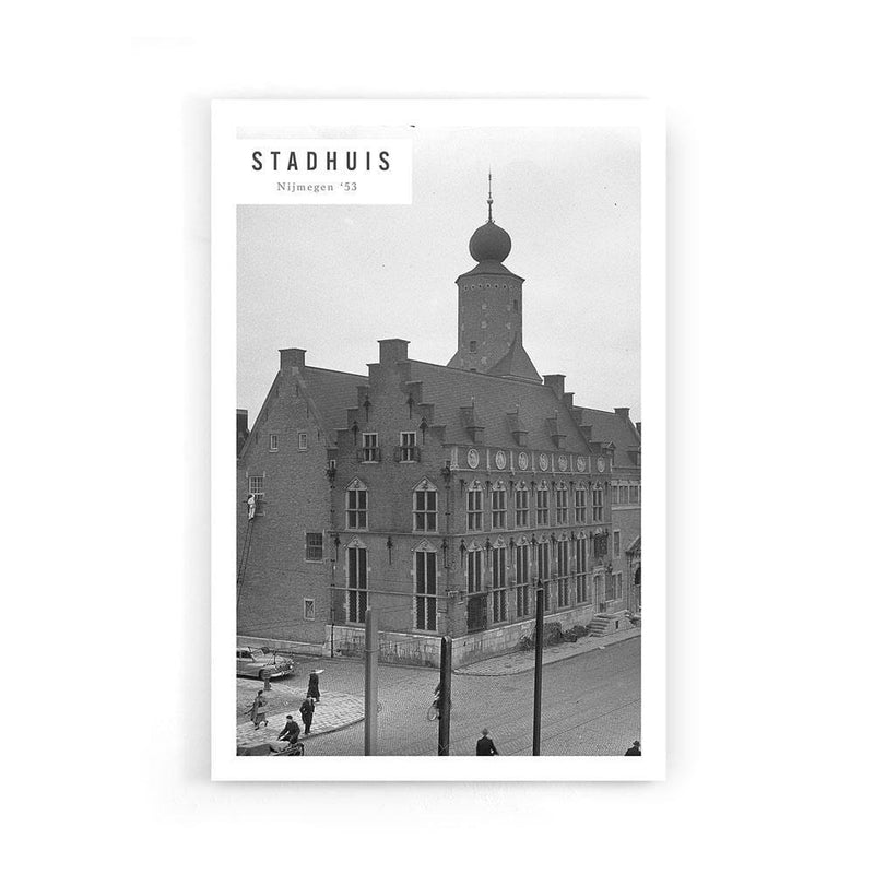 Stadhuis Nijmegen '53 poster