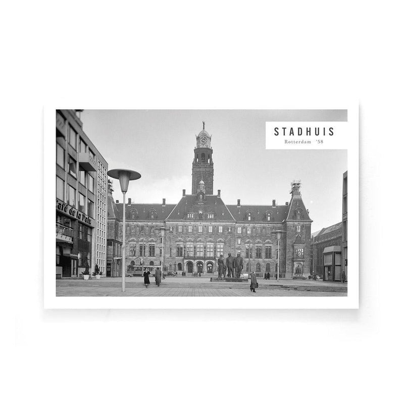 Stadhuis Rotterdam '58 poster