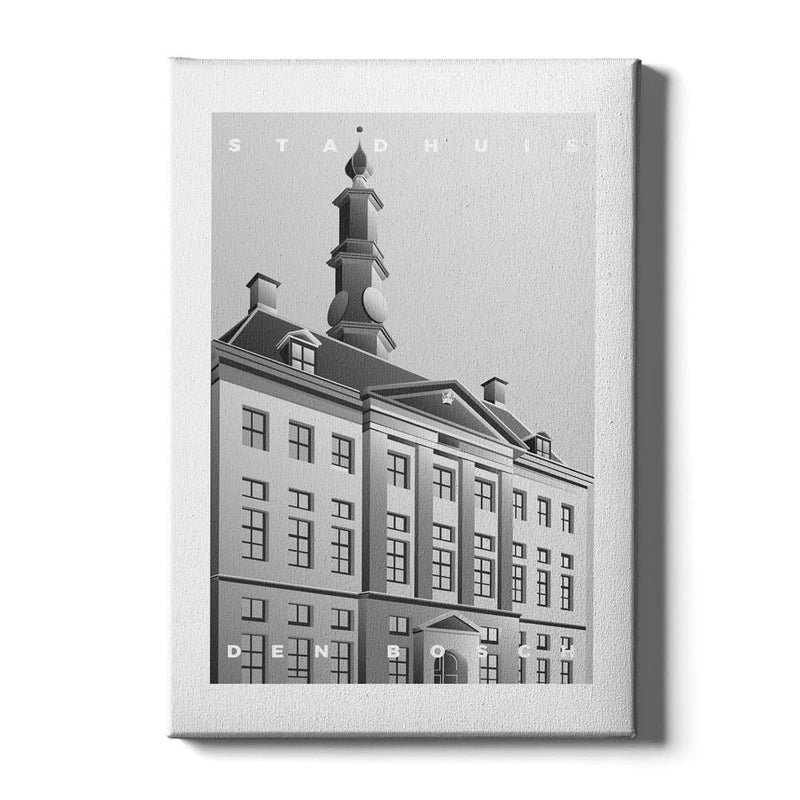 Stadhuis van Den Bosch poster - Walljar