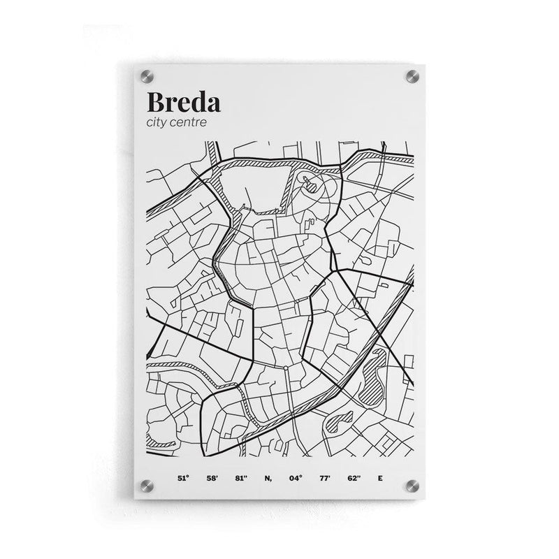 Stadskaart Breda