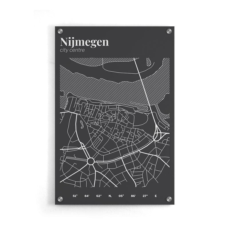 Stadskaart Nijmegen