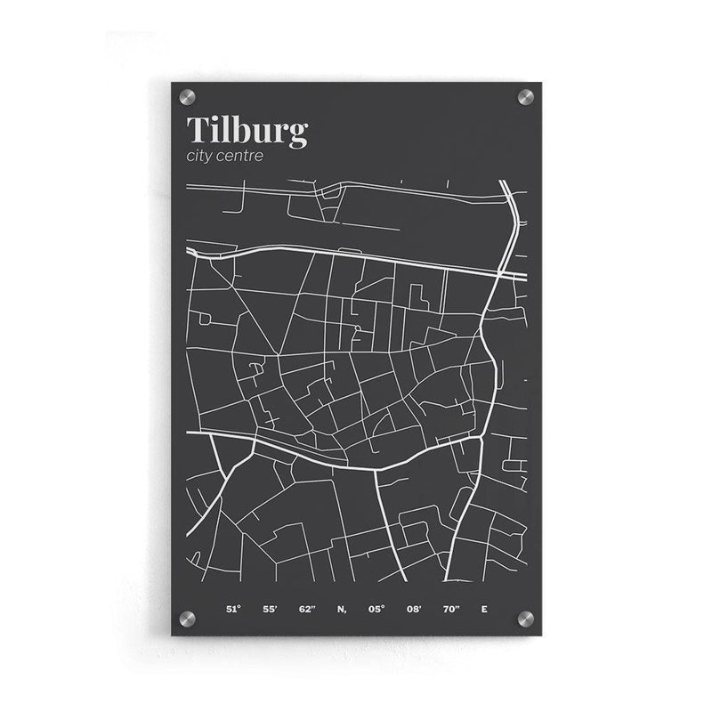 Stadskaart Tilburg