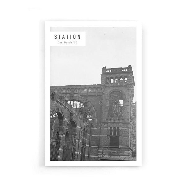 Station Den Bosch '50 poster