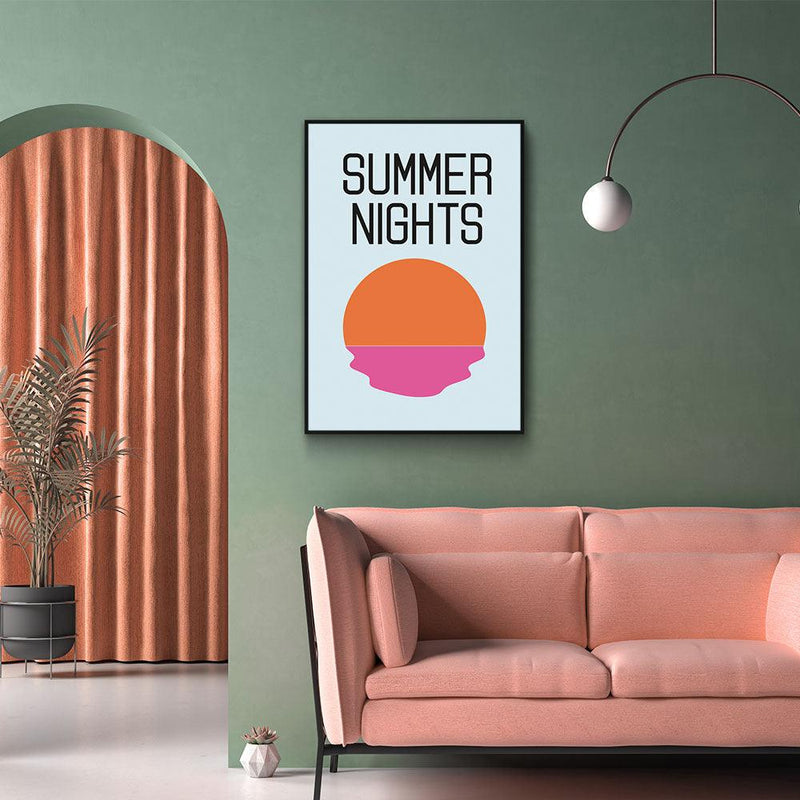 Summer Nights - Walljar