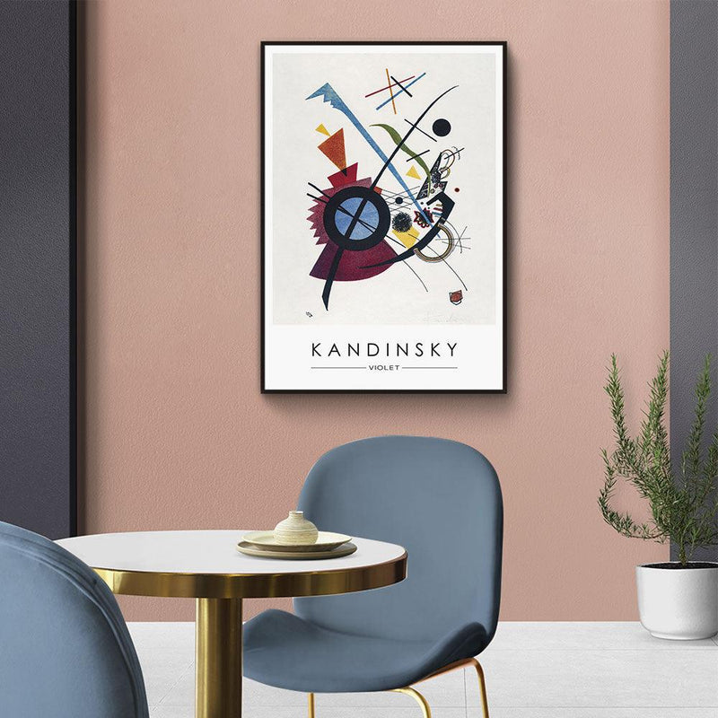 Kandinsky Violet poster