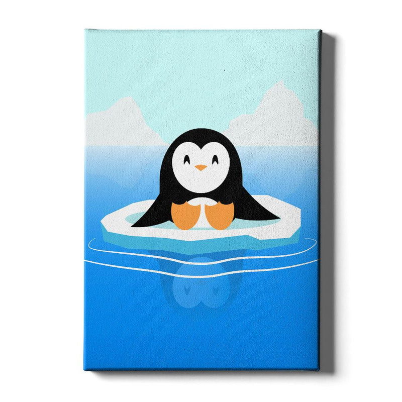 kinder poster water penguin 