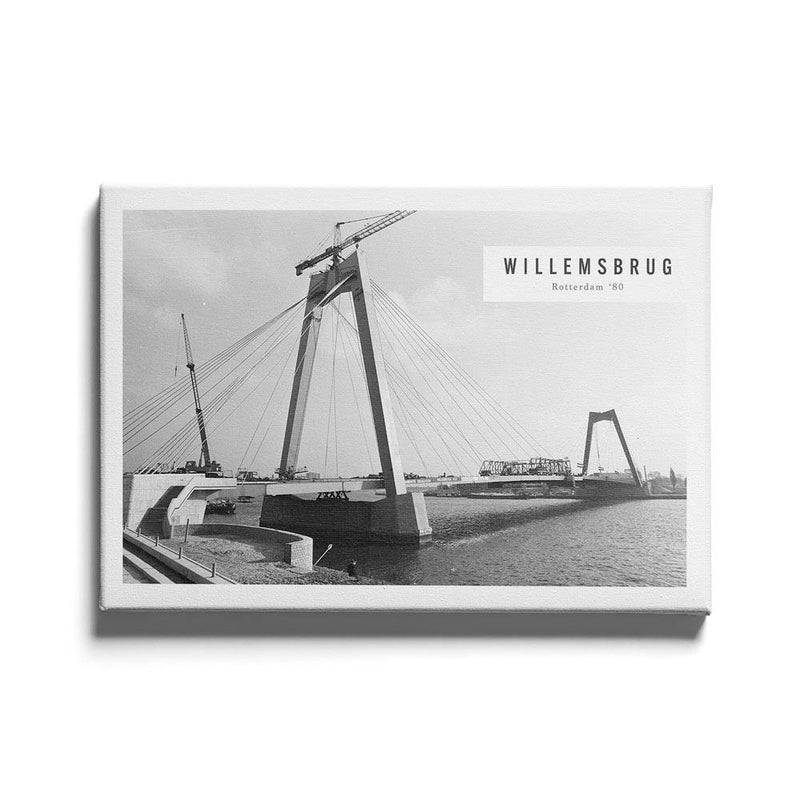 Willemsbrug '80 canvas