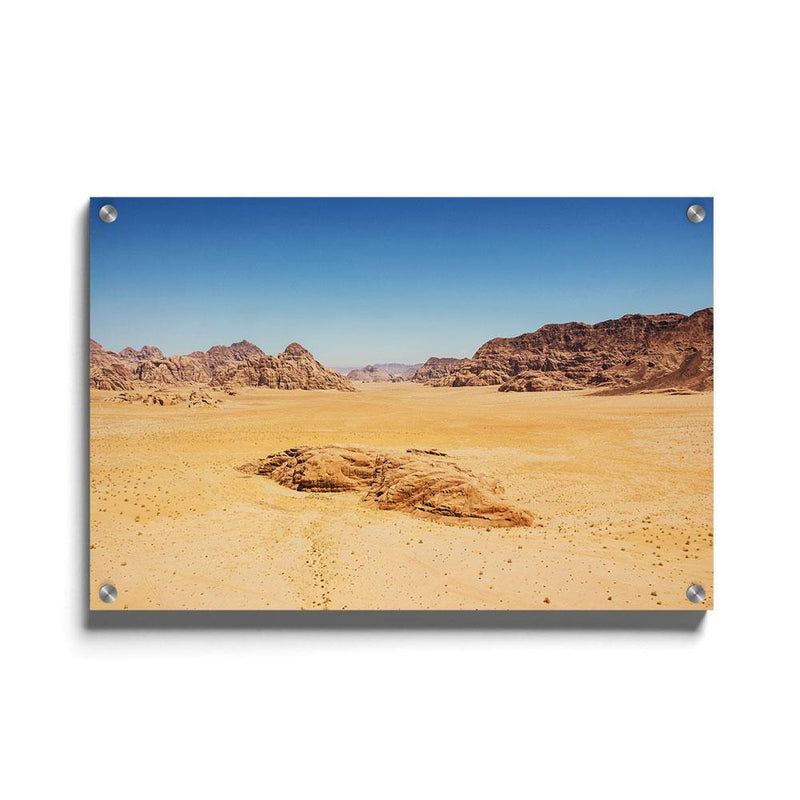 Woestijn schilderij